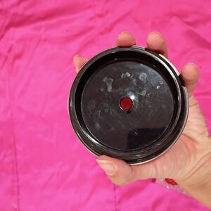 Sleek Black Drinkware Lid